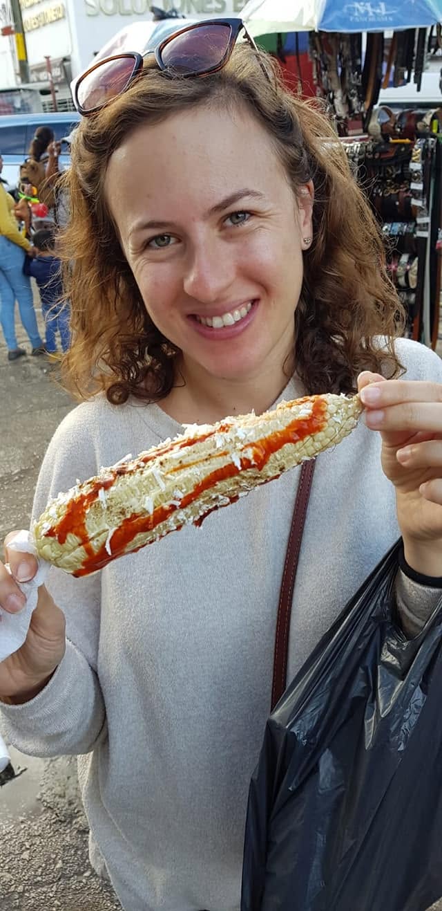 אוכל רחוב - תירס במקסיקו